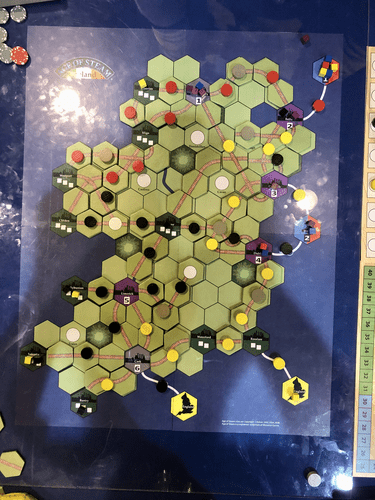 Board Game: Age of Steam Expansion #1: England & Ireland