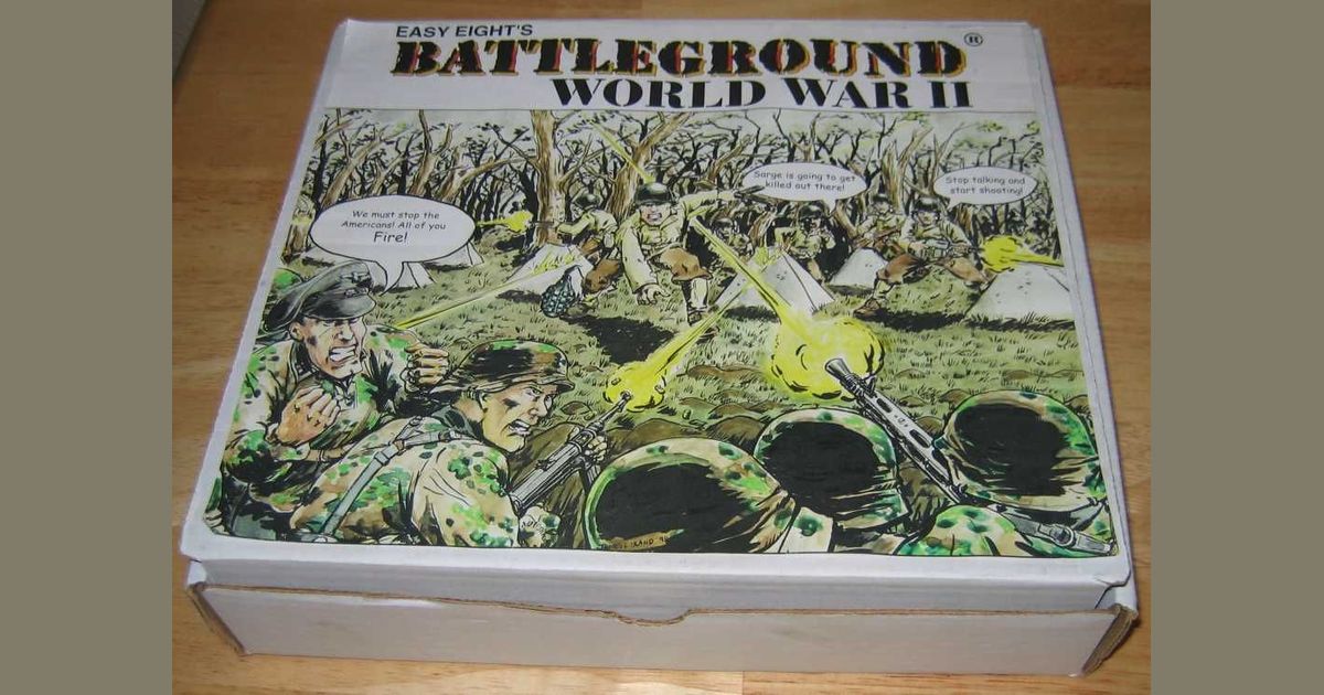 Battleground World War II Board Game BoardGameGeek
