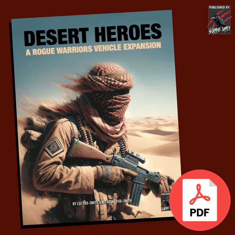 Desert Heroes: A Rogue Warriors Vehicle Expansion cover