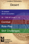 RPG Item: Limitless Encounters: Desert