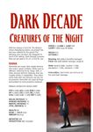 Issue: EONS #105 - Dark Decade: Creatures of the Night