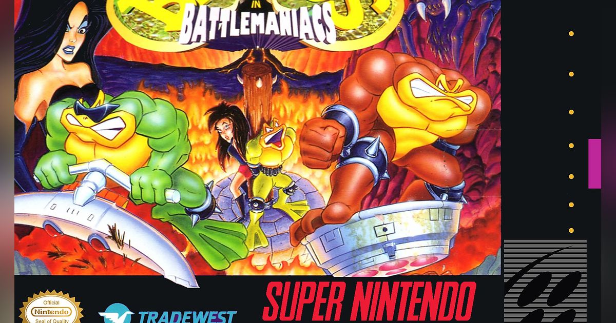Battletoads in Battlemaniacs | Video Game | VideoGameGeek