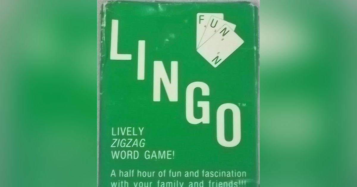 LINGO Board Game BoardGameGeek