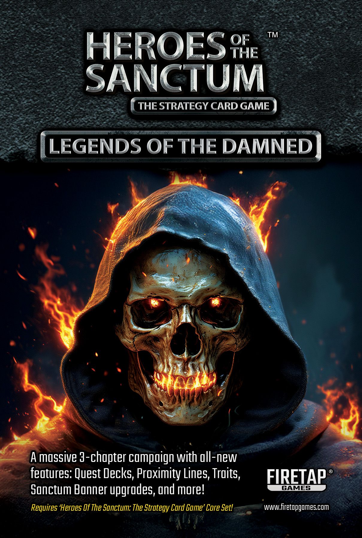 Heroes of the Sanctum: The Strategy Card Game – Legends of the Damned
