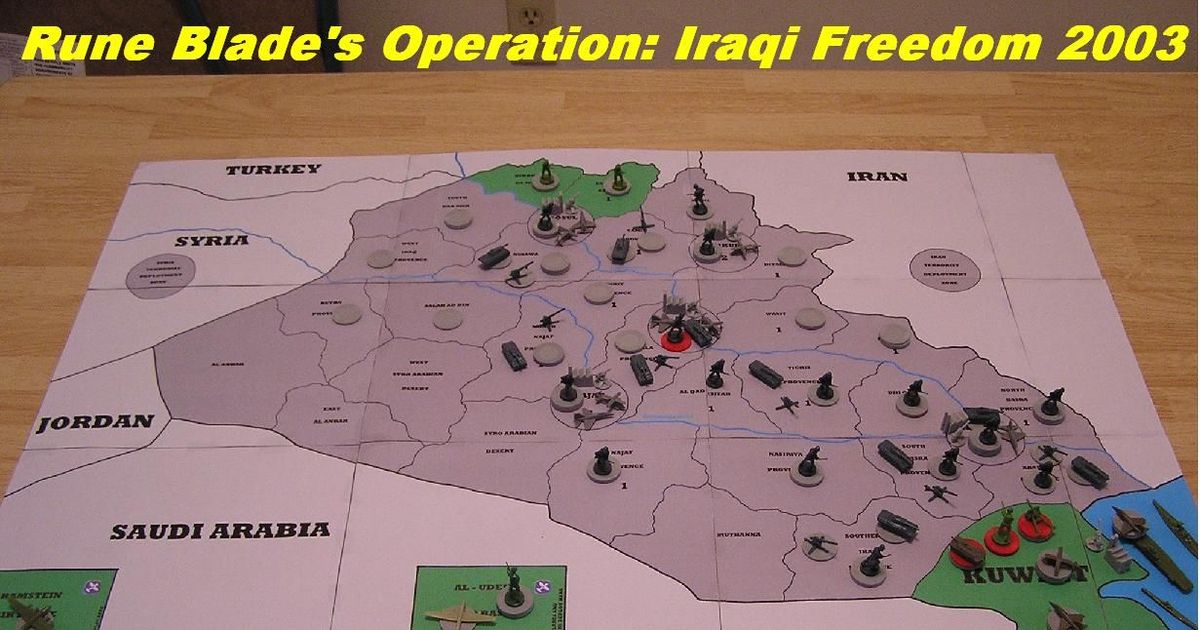 Operation Iraqi Freedom: 2003 | Board Game | BoardGameGeek