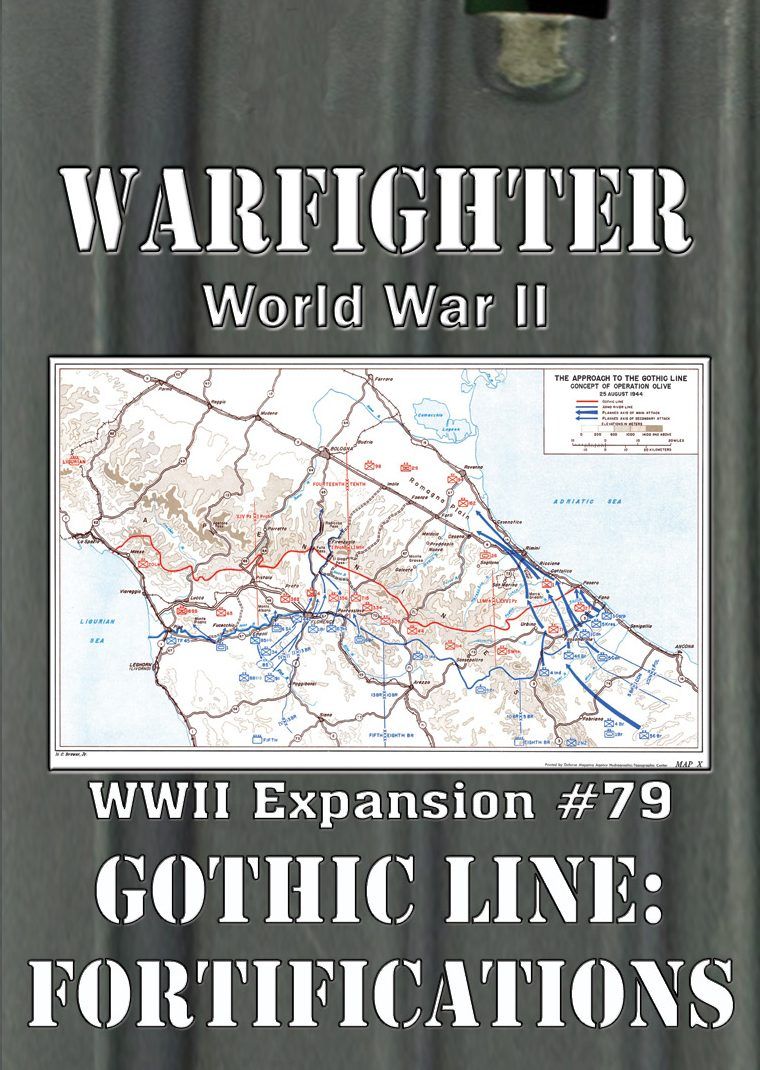 Warfighter: WWII Expansion #79 – Fortifications – Gothic Line box art