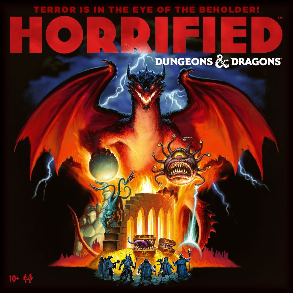 Horrified: Dungeons & Dragons, Ravensburger, 2025 — 표지(출판사 제공 이미지)