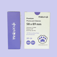 58x89mm Extra Thick Premium Photocard