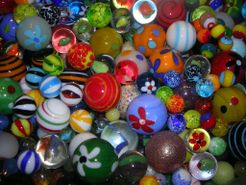 Game with marbles in a circle clearance