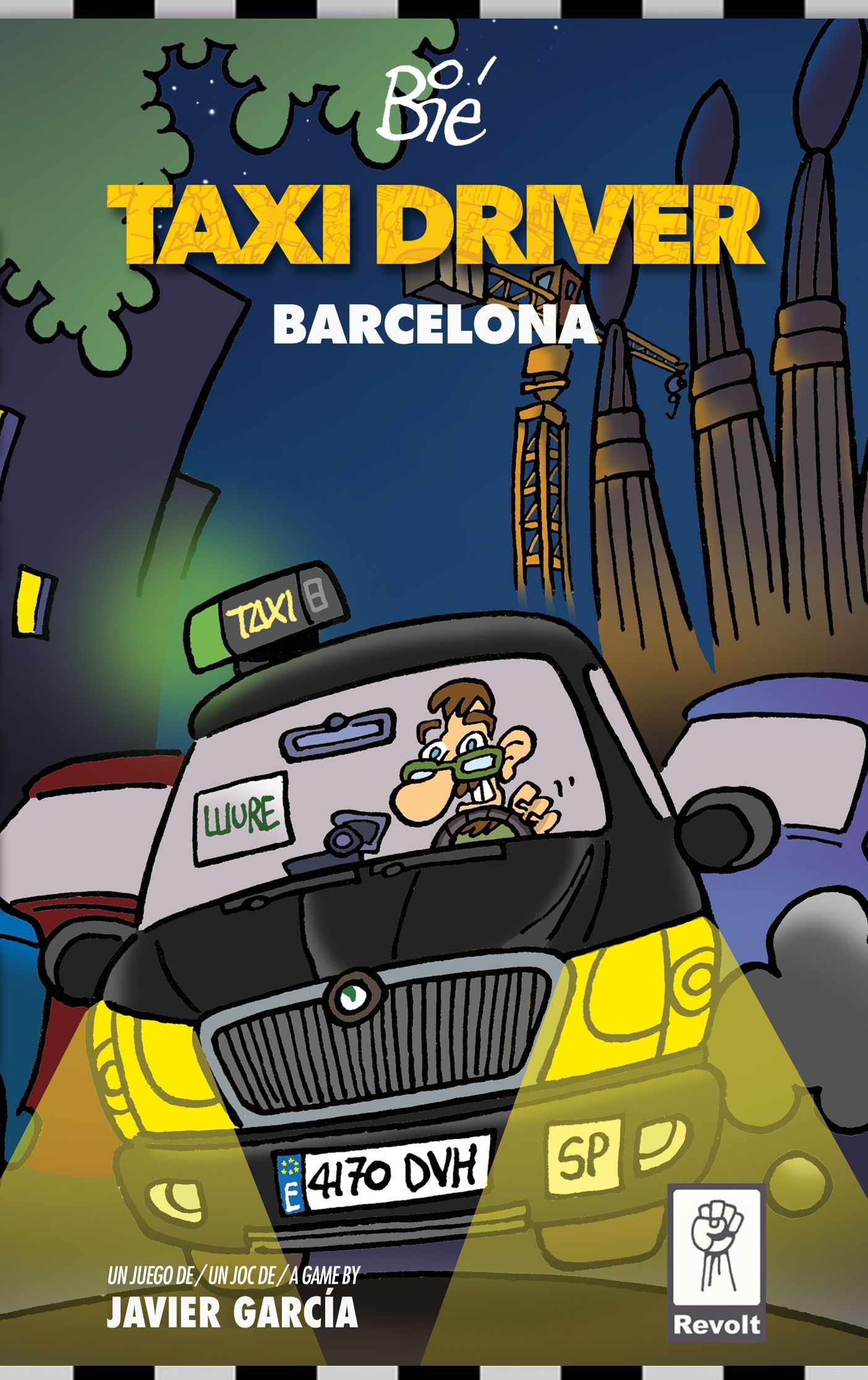 Taxi Driver Barcelona box art
