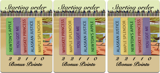 Mint Julep: Alternate Starting Cards