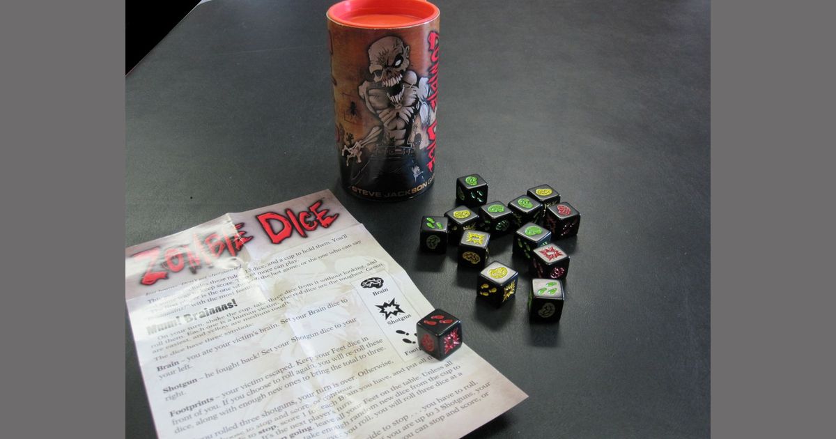 BoardGameGeek Zombie Dice