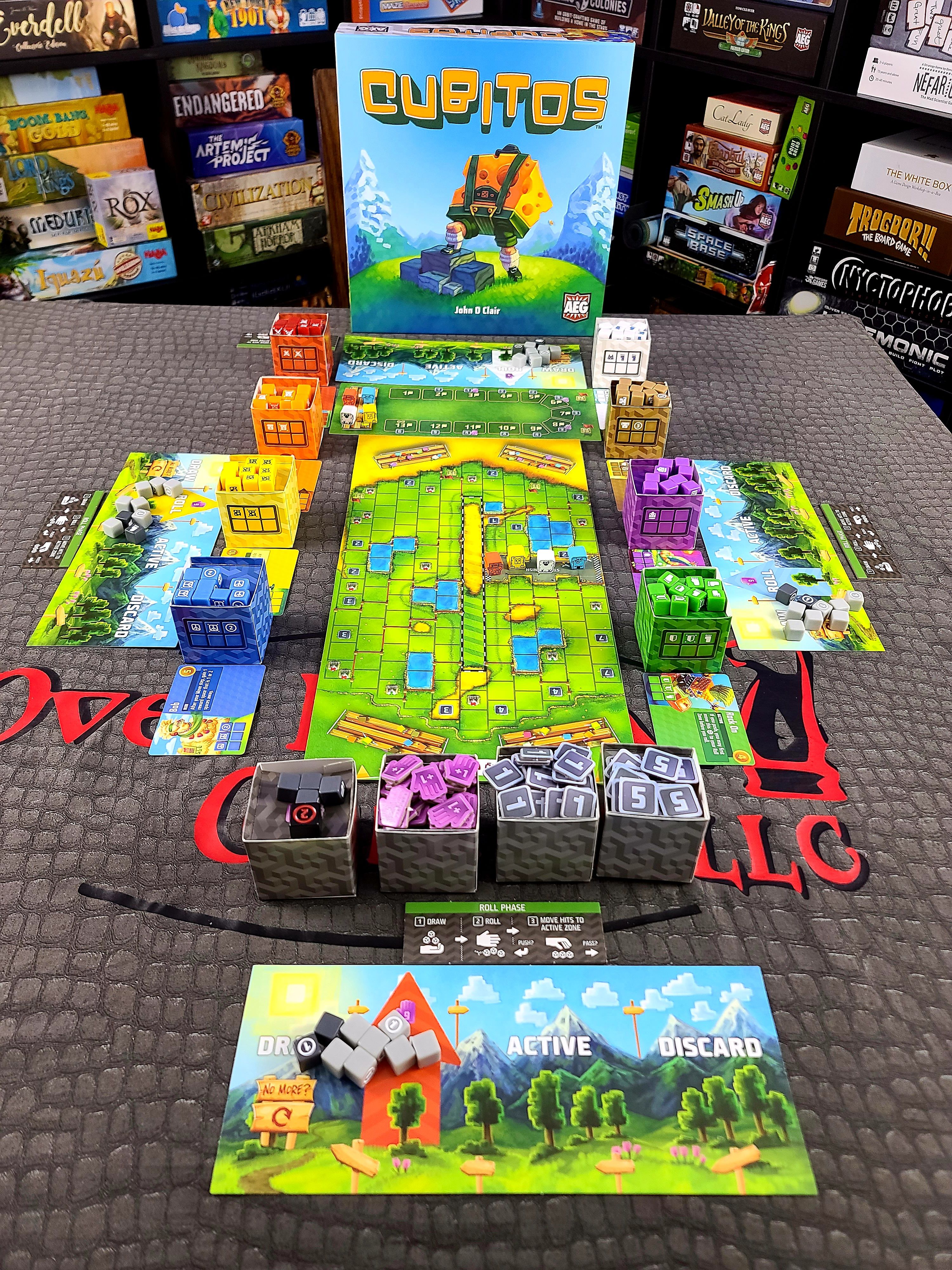 Amazon.com: AEG Cubitos Board Game | Award-Winning Dice