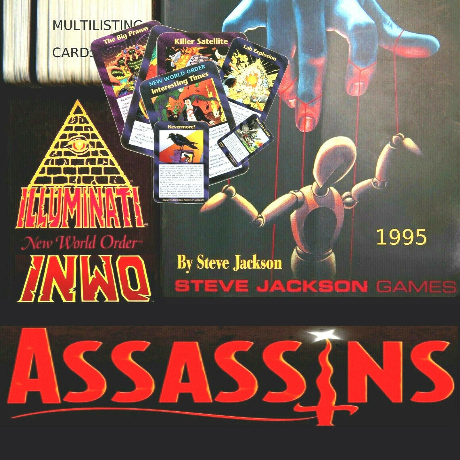 Product Details | Illuminati: New World Order – Assassins | GeekMarket