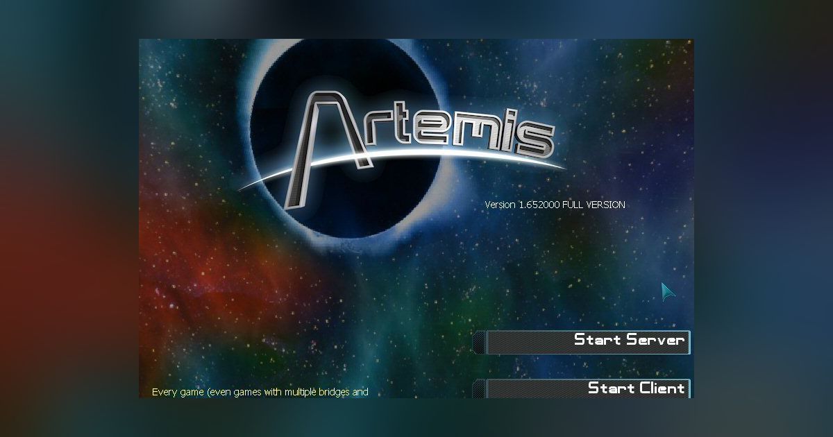 Game Info - Artemis Spaceship Bridge Simulator