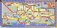 Hispaniola (fan expansion for Ticket to Ride)