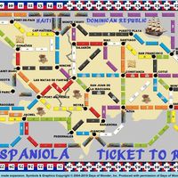 Hispaniola (fan expansion for Ticket to Ride)