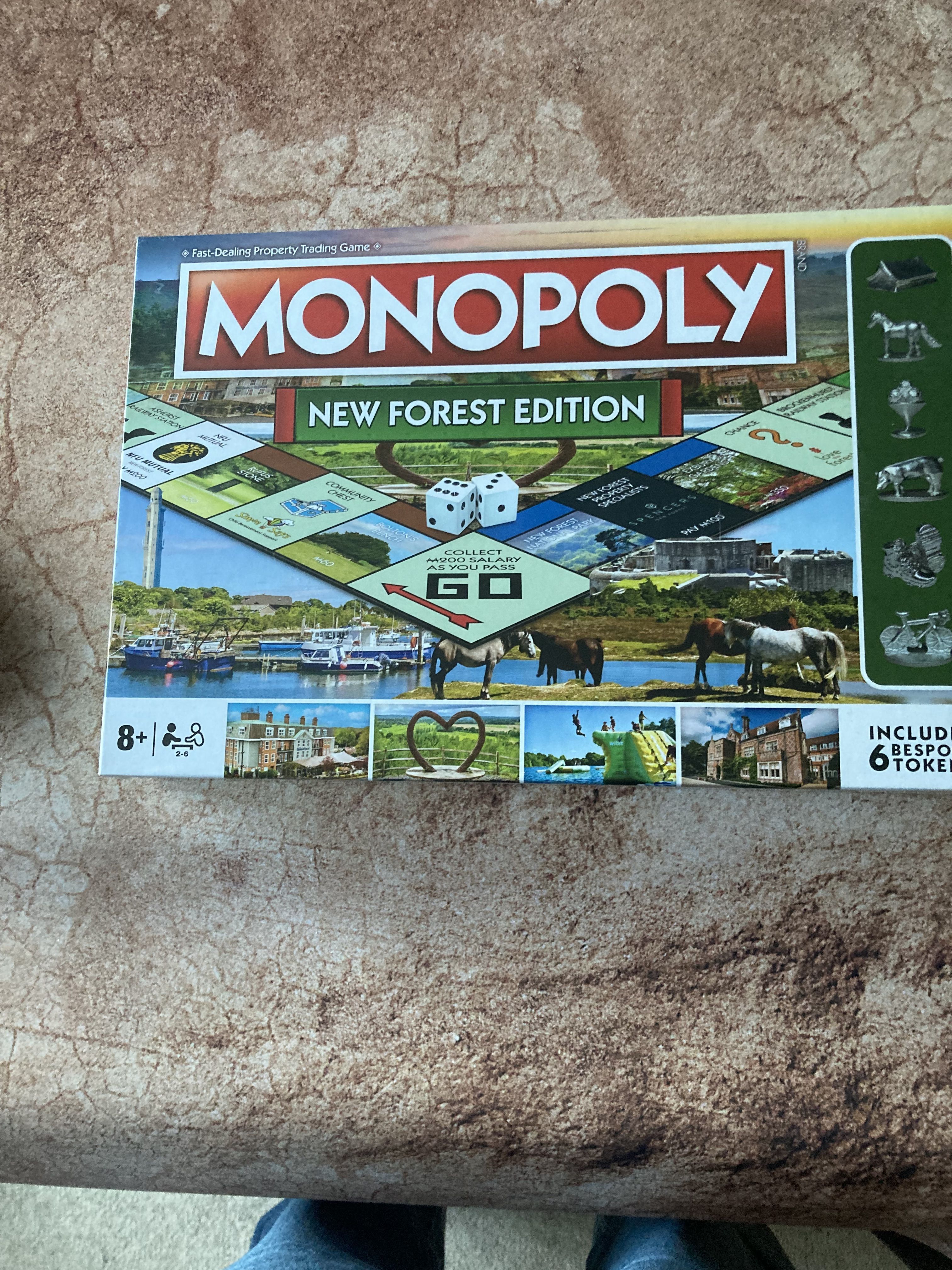 Monopoly: New Forest Edition cover art