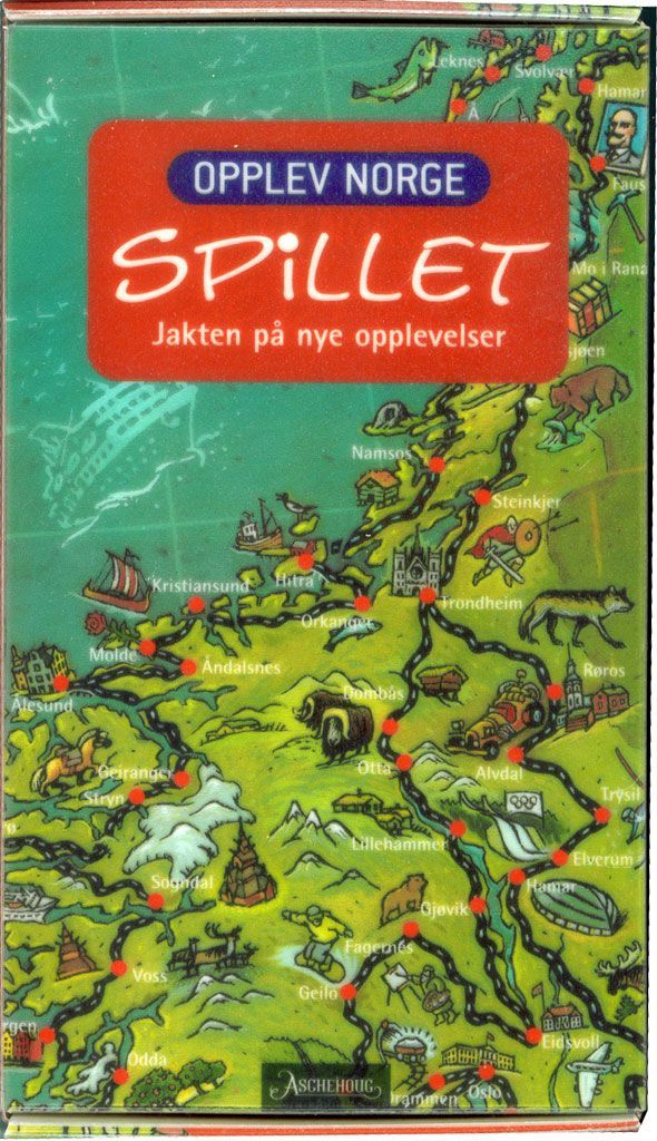 Opplev Norge-spillet cover art