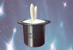 Magician's Challenge: Magician's Hat with Bunny Ears Lid