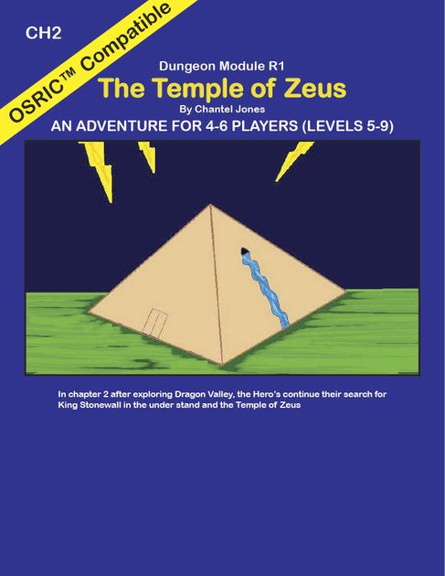 Dungeon Module CH2: The Temple of Zeus (Revised) | RPG Item | RPGGeek