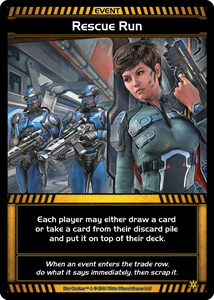 Star Realms: Rescue Run Promo Card