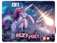Board Game Accessory: King of Tokyo/King of New York: Rozy Pony (promo character)