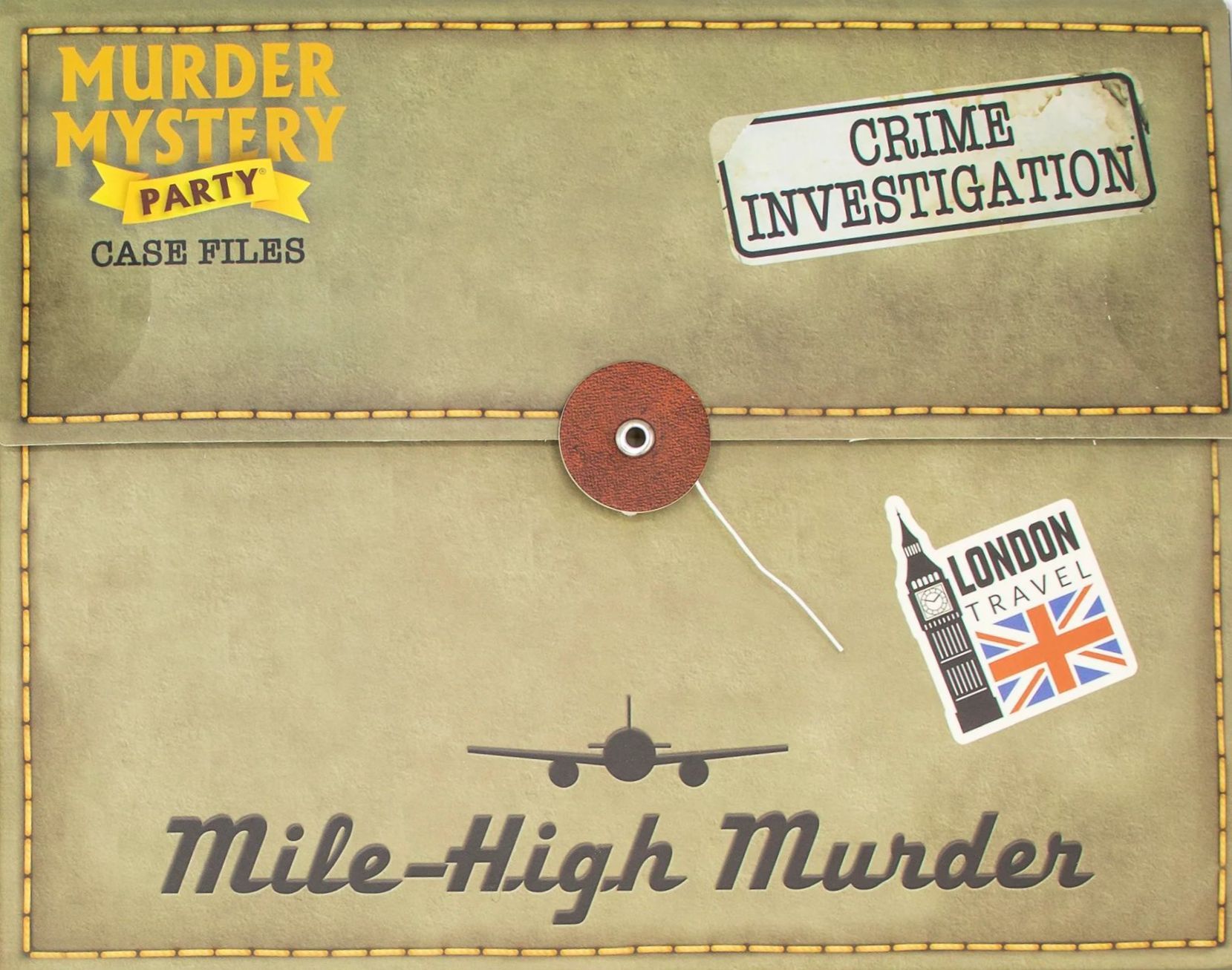 Murder Mystery Party Case Files: Mile High Murder