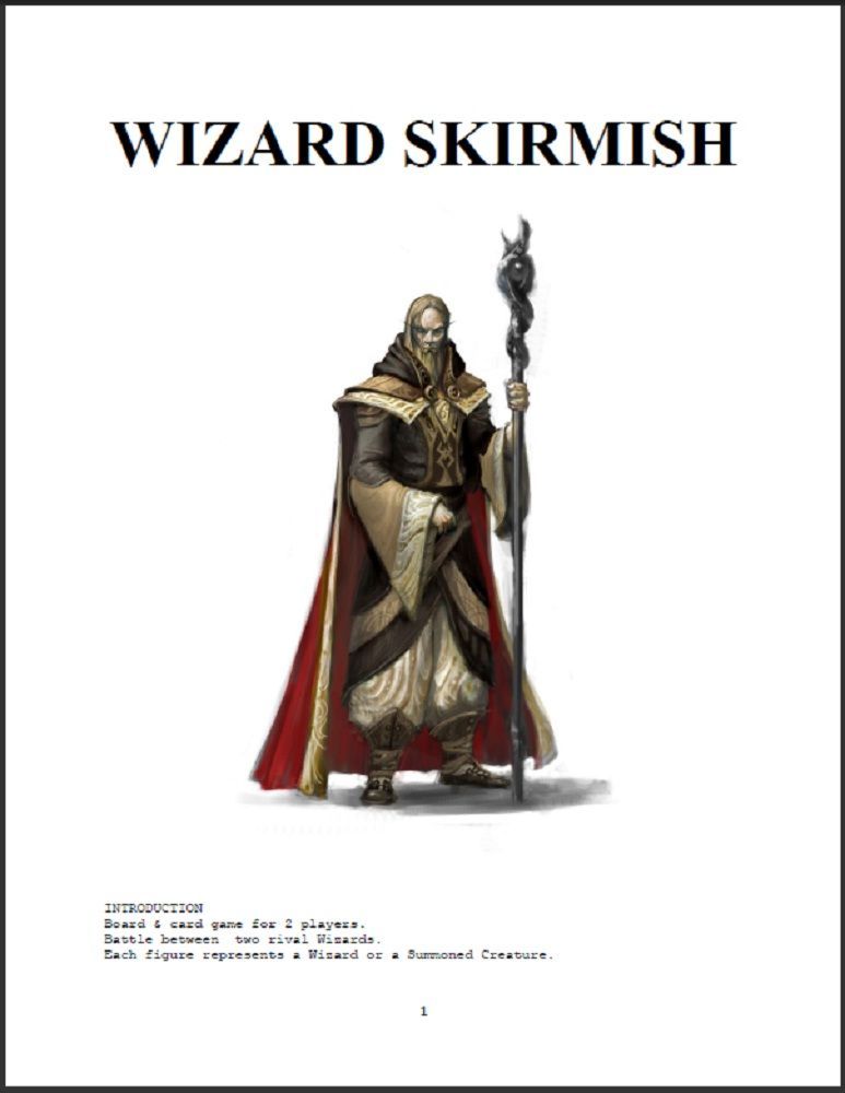 Coperta Wizard Skirmish