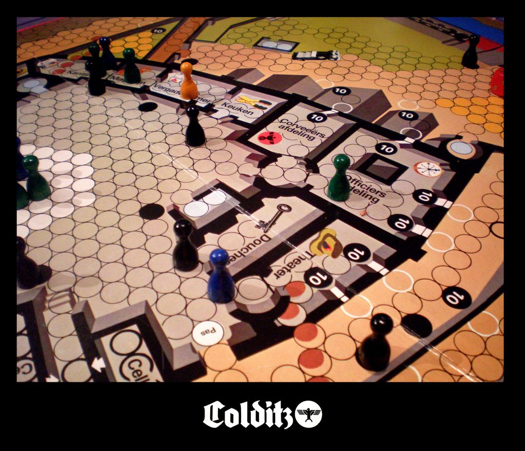 Photo Impression of The Escape from Colditz Photo Impression of. BoardGameGeek
