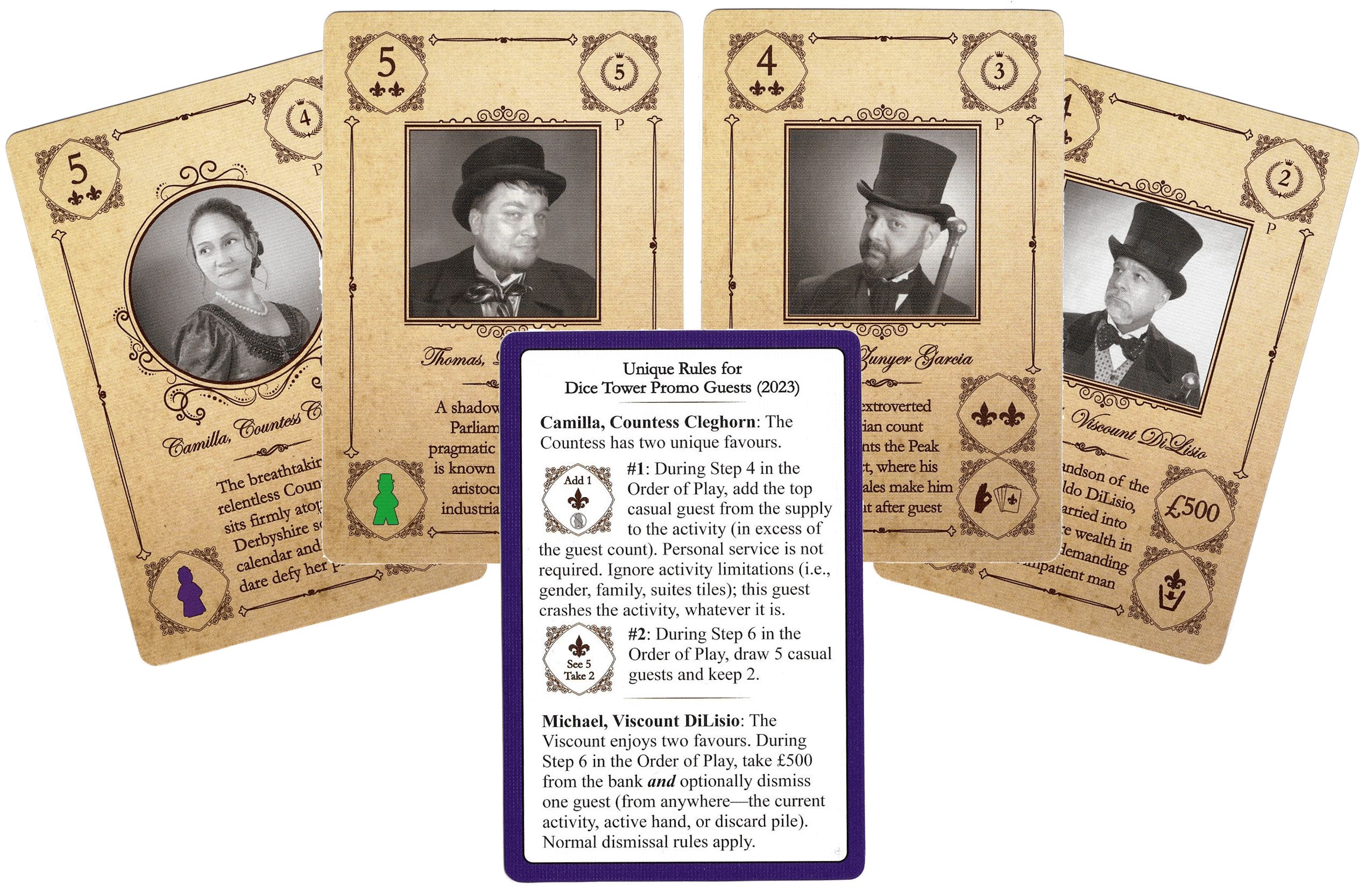 Obsession: Dice Tower Promo Guests