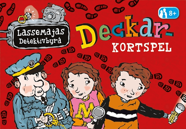 LasseMajas detektivbyrå: Deckarkortspel cover art
