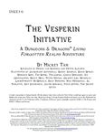 RPG Item: DALE1-6: The Vesperin Initiative