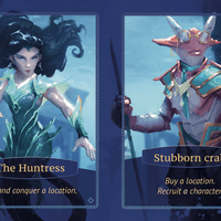 Aquatica: Stubborn Crab & Huntress Promo Cards