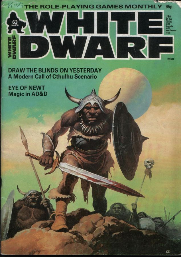 Image - White Dwarf #63, cover