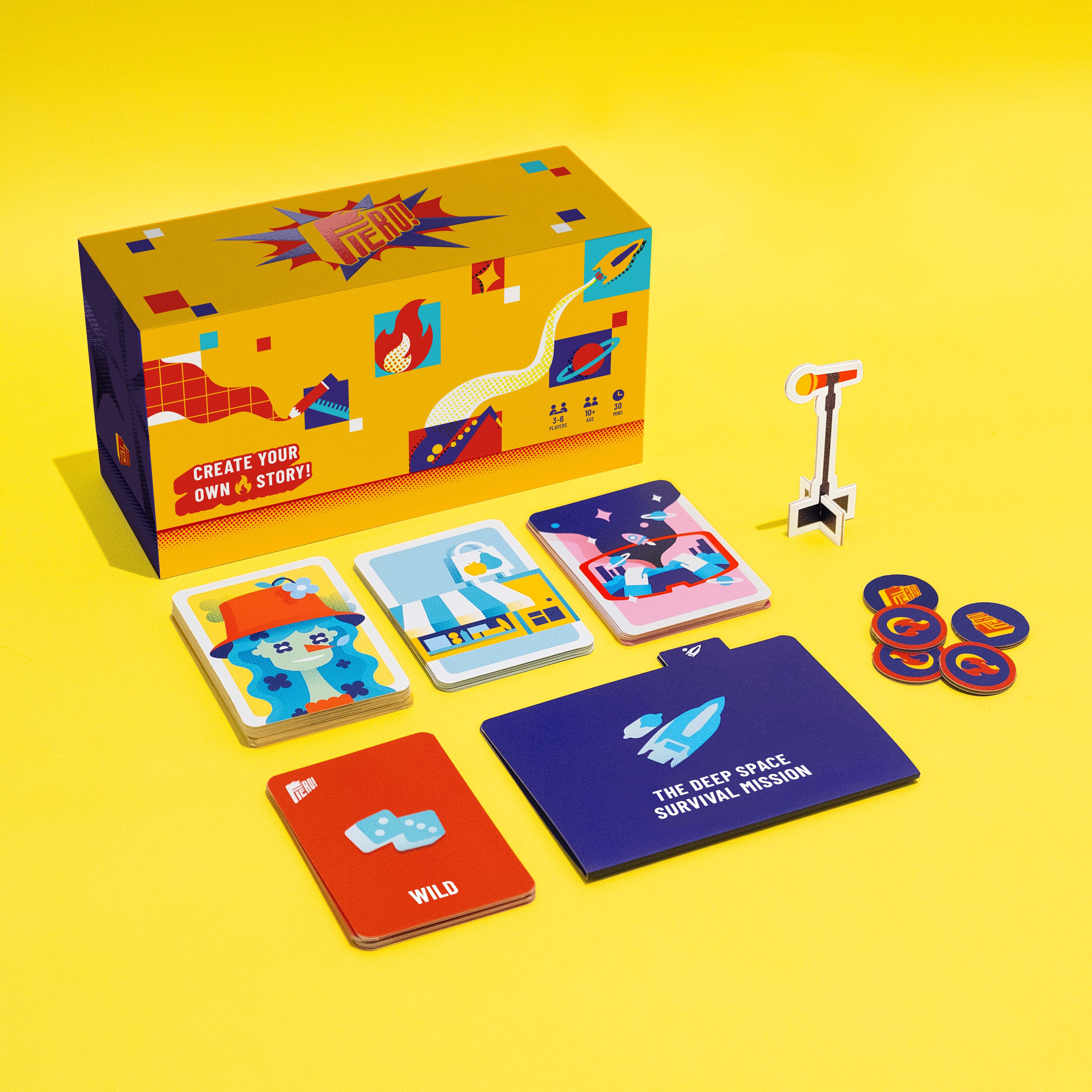 Cover art for Fiero!: A Creative Storytelling Card Game