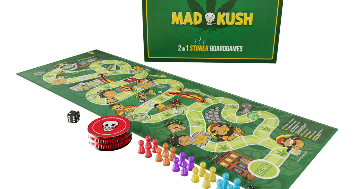 MadKush: 2 in 1 Weed Board Game | Board Game | BoardGameGeek