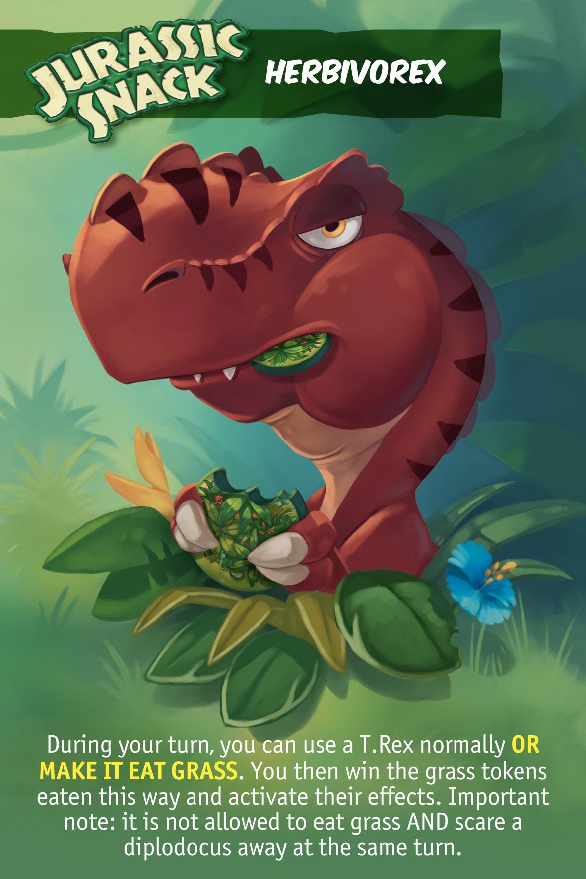 Jurassic Snack: Herbivorex Promo Card