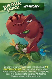 Jurassic Snack: Herbivorex Promo Card