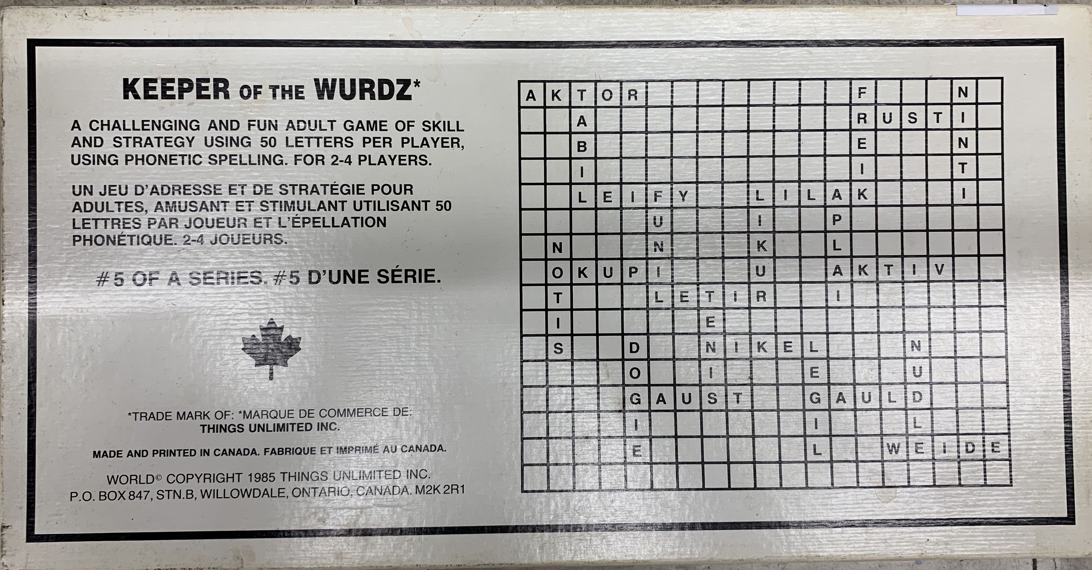 Keeper of the Wurdz