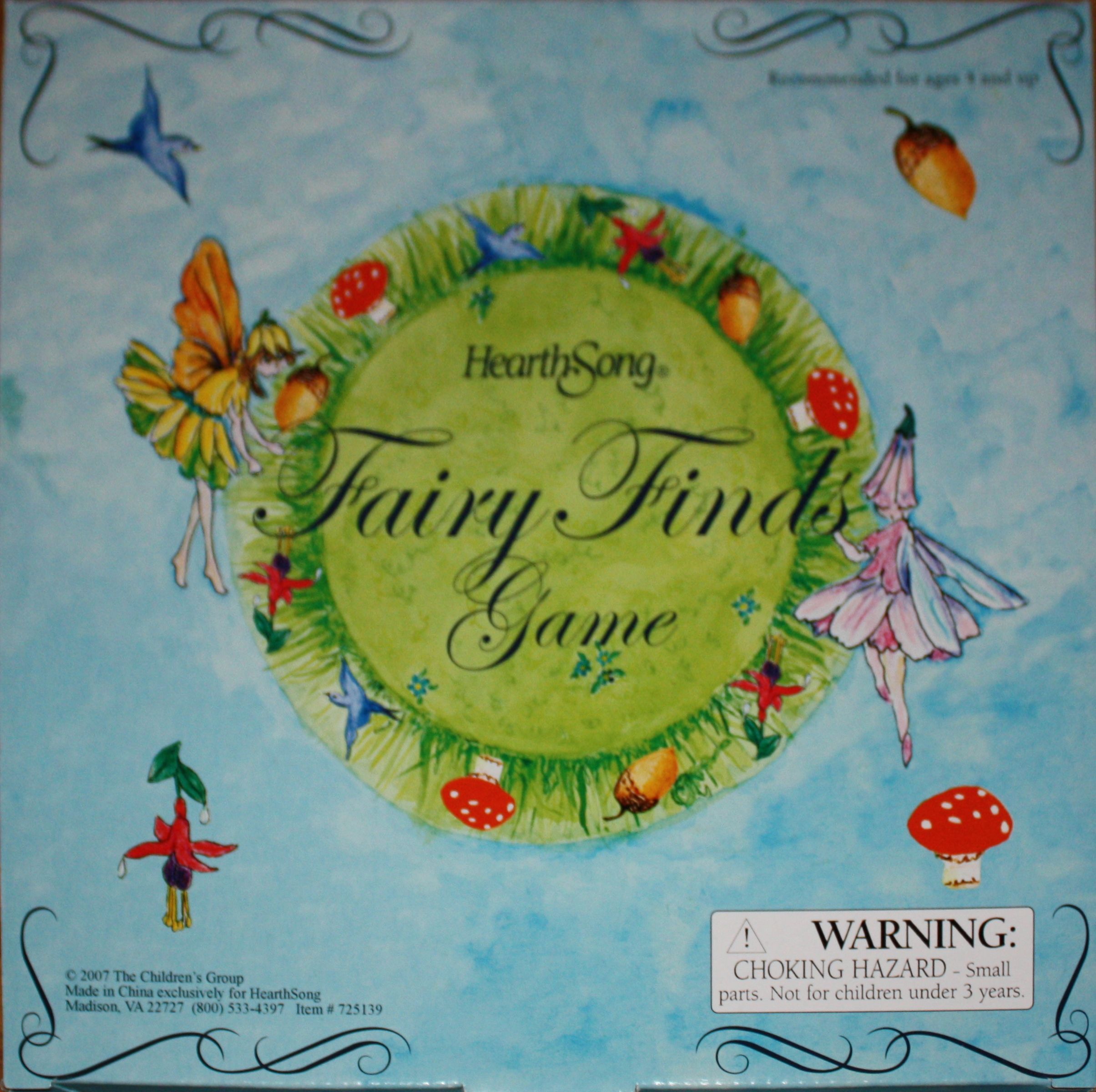 Fairy Finds Game