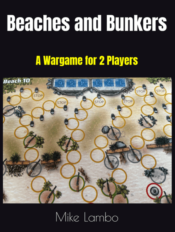 Cover art for Beaches and Bunkers: A Wargame for 2 Players
