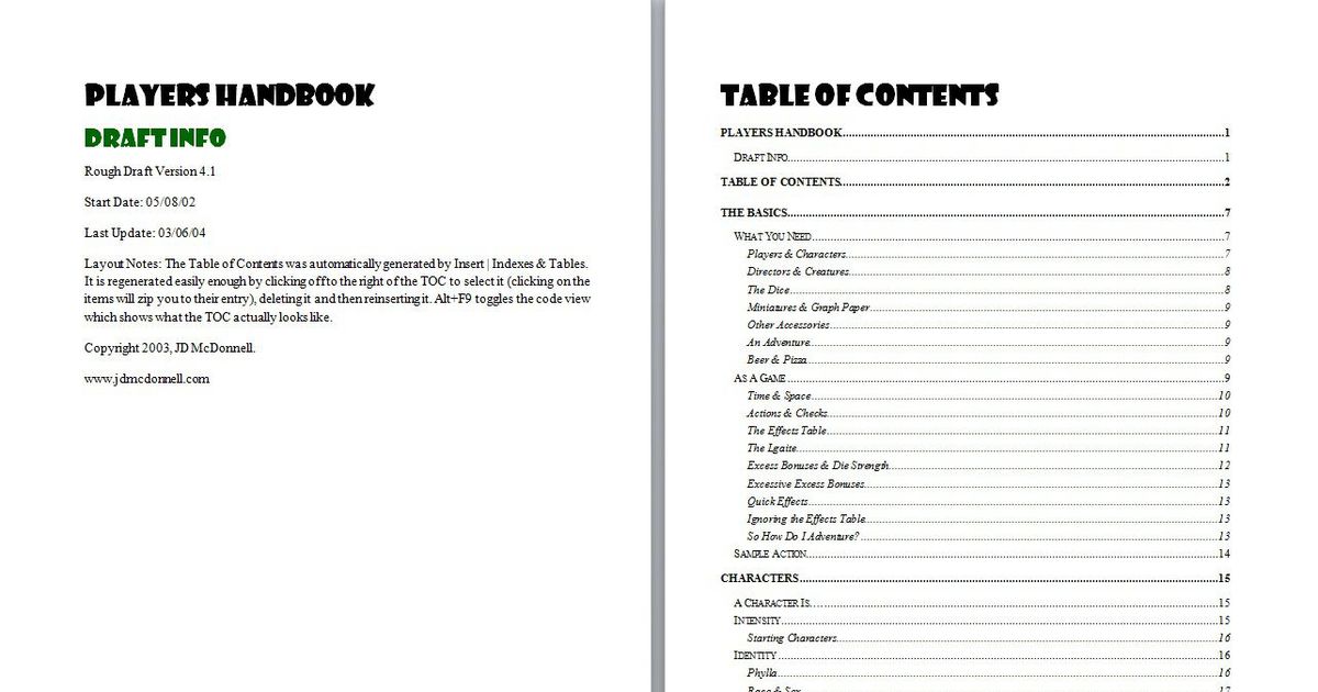 Players Handbook | RPG Item | RPGGeek