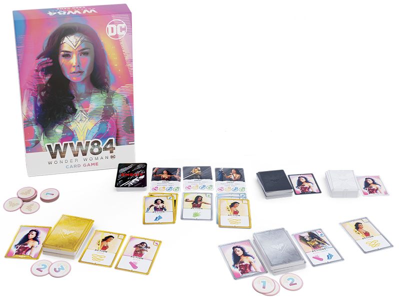 WW84: Wonder Woman 1984 Card Game, Cryptozoic Entertainment, 2021 — box and components