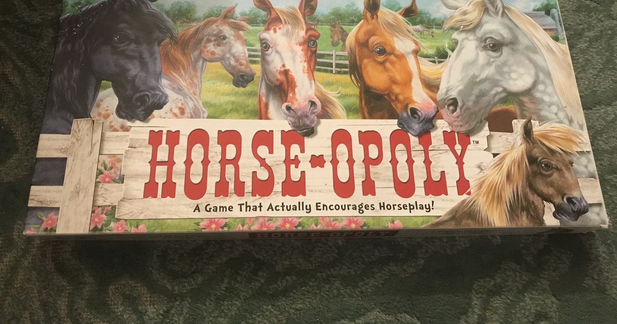 Horseopoly Board Game BoardGameGeek