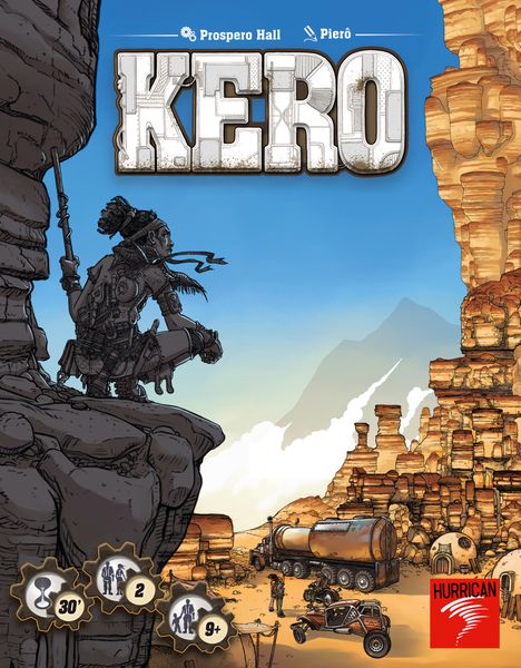 Kero, Hurrican, 2018 — front cover (image provided by the publisher)