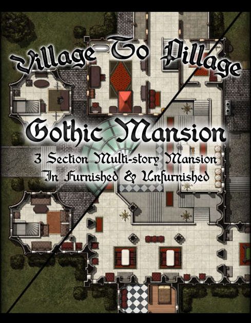 Village to Pillage: Gothic Mansion | RPG Item | RPGGeek