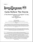 RPG Item: COR6-12: Calm Before the Storm