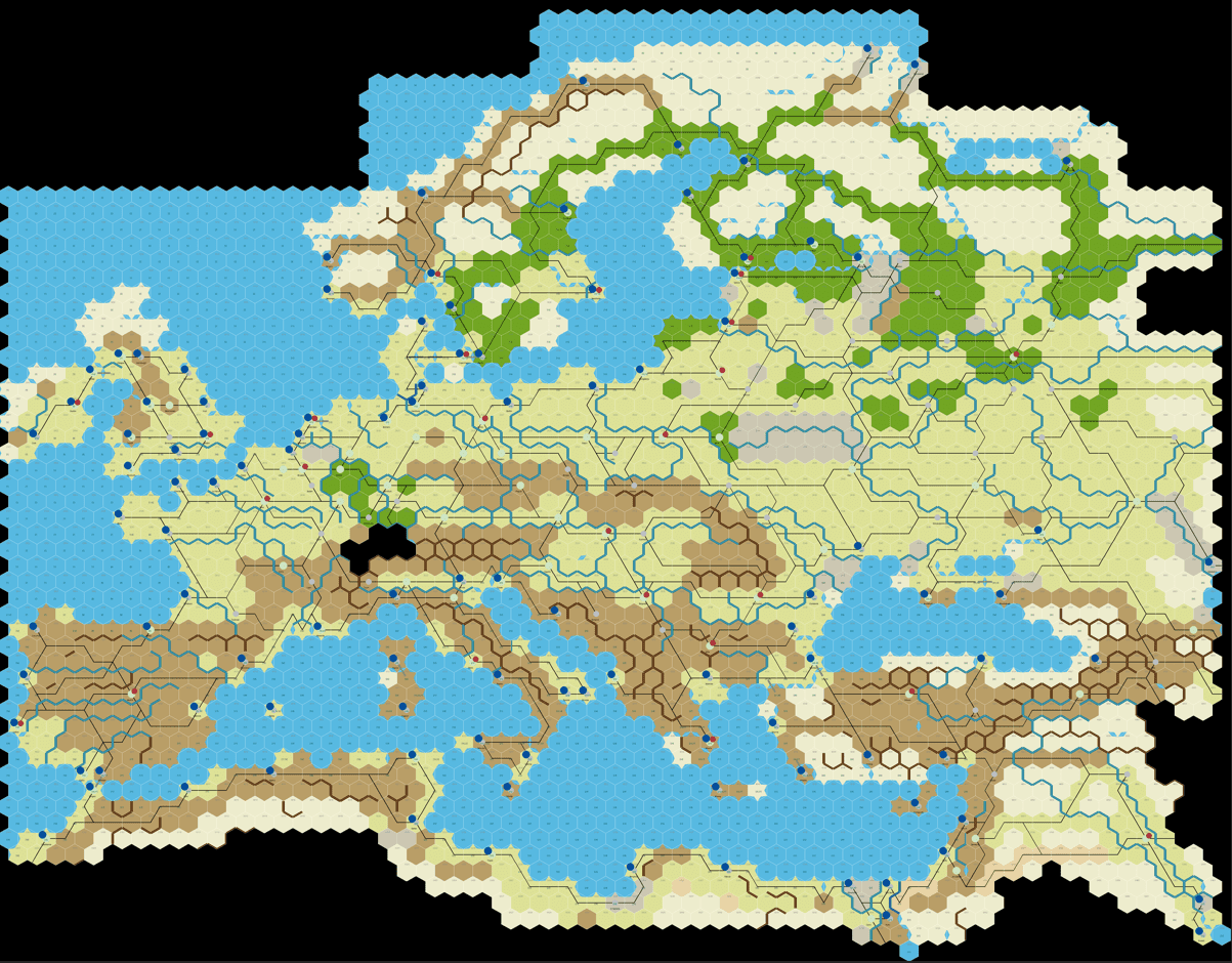 Unofficial Redesigned Map no one asked for | Unconditional Surrender ...