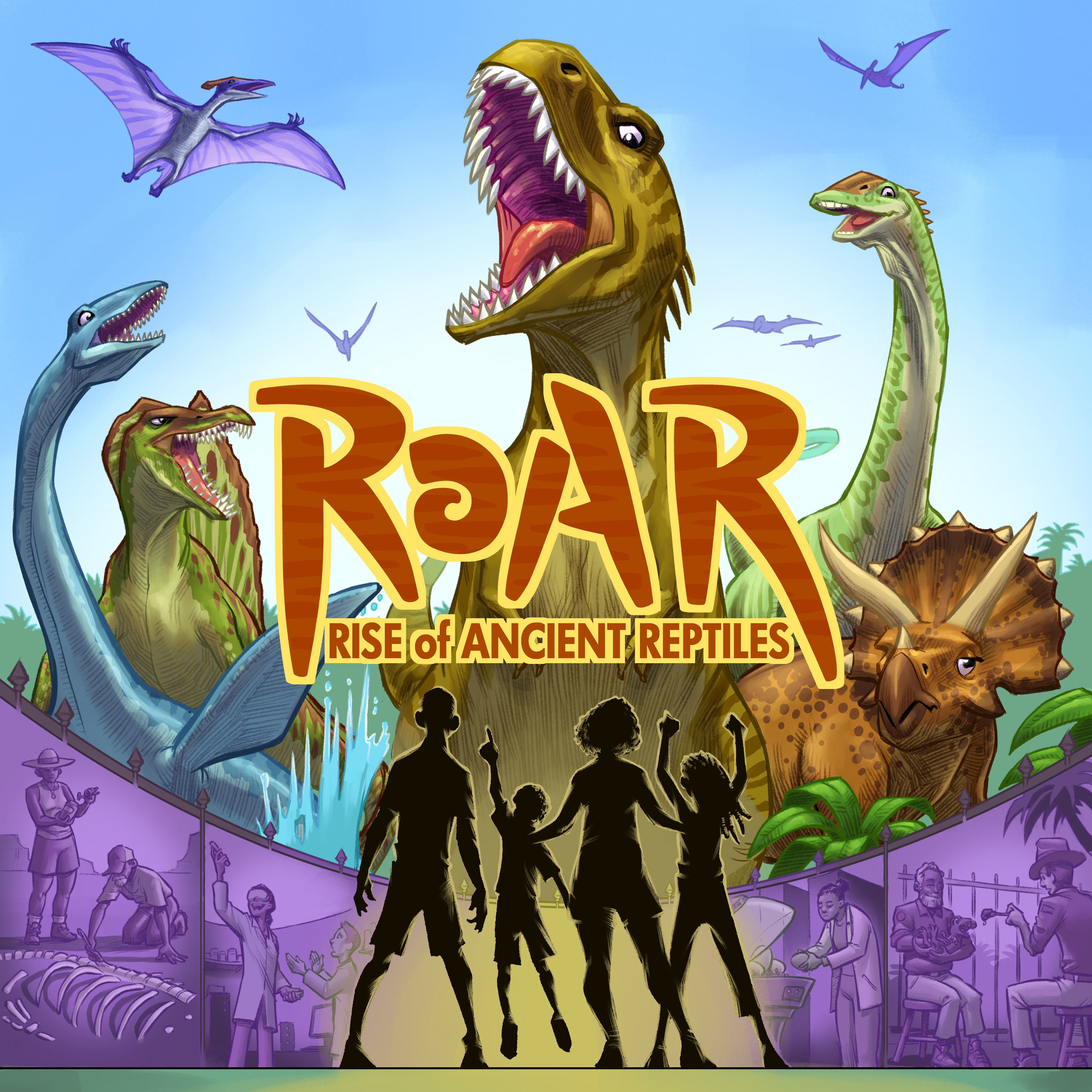 Cover art for RoAR: Rise of Ancient Reptiles